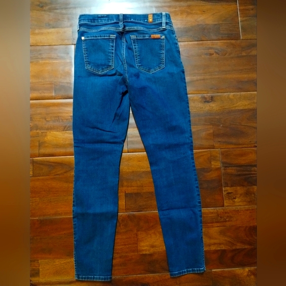 Women's 7 for all of mankind the ankle skinny Blair denim - Picture 2 of 4